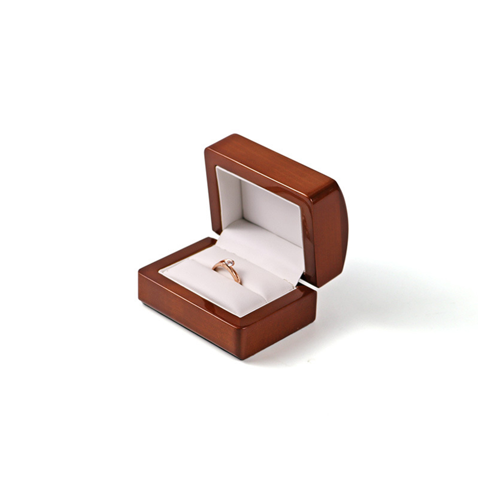Luxury Handmade Wooden Jewelry Box Custom Logo