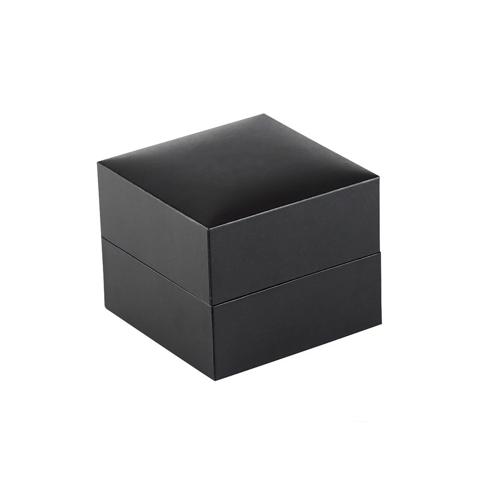 Custom Black Watch Paper Box With Logo