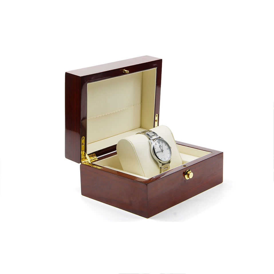 High End Wooden Gift Watch Box Custom Logo
