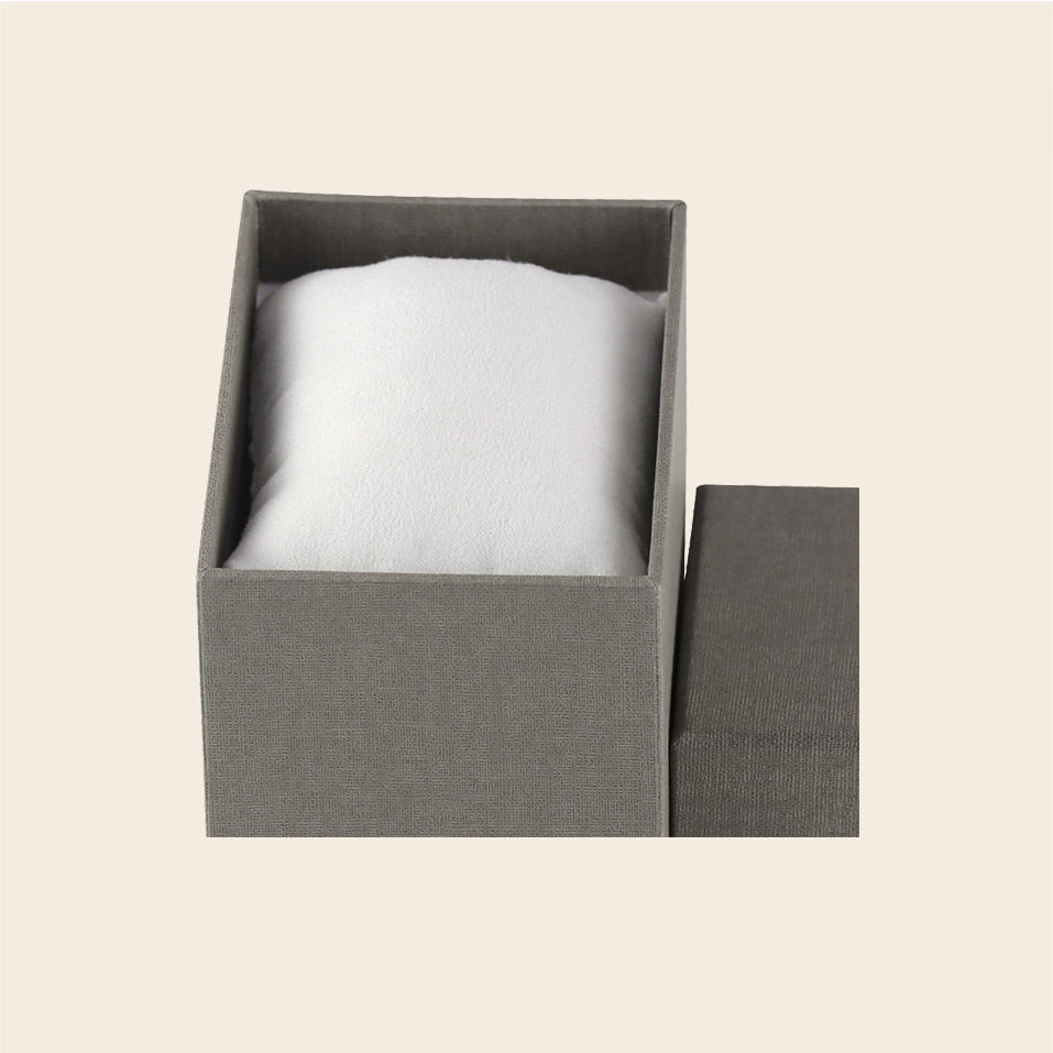 Wholesale Gray Cheap Paper Watch Gift Box